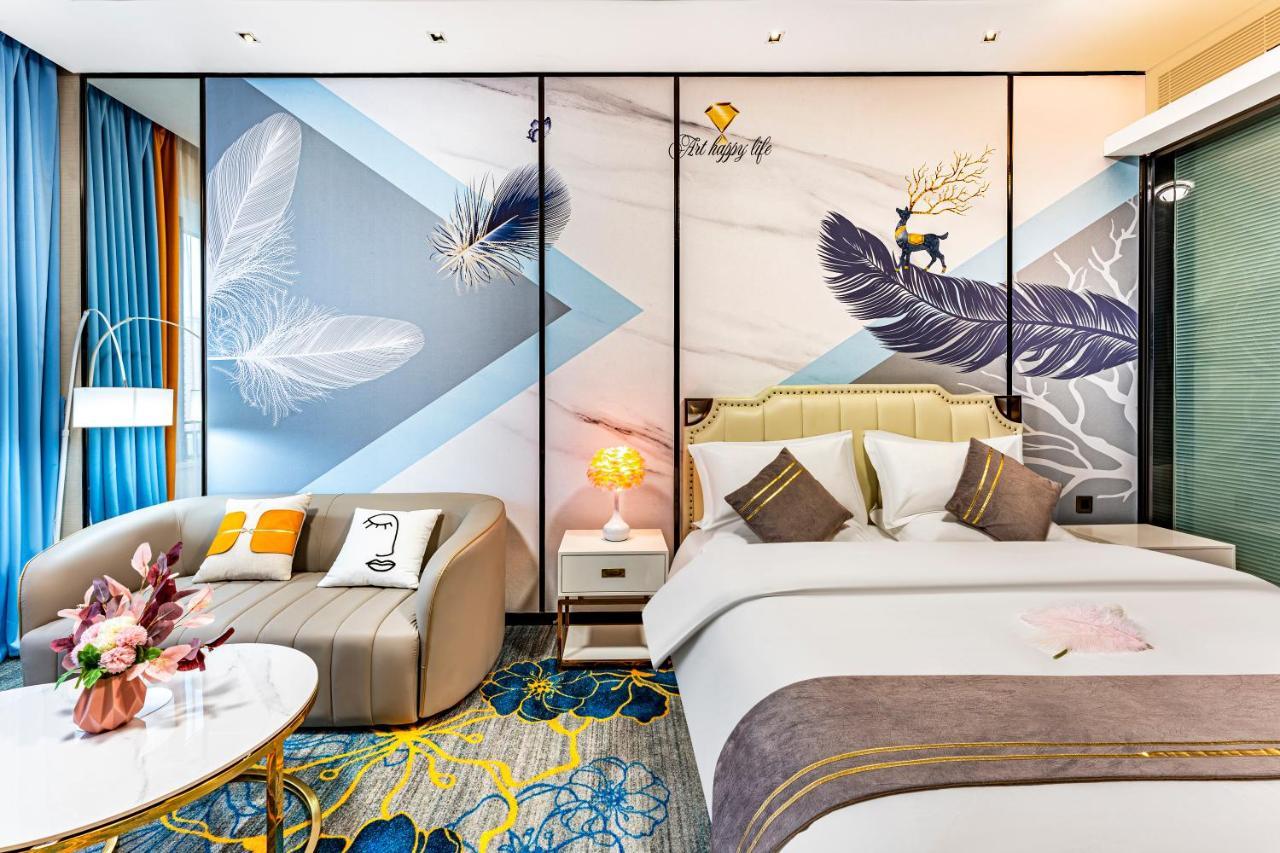 Qingman Apartment Guangzhou Zhujiang New Town East Railway Station Branch ภายนอก รูปภาพ